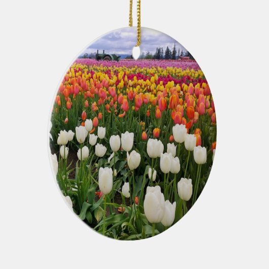 Tulip Farm Keramik Ornament (Rechts)