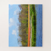 Tulip-Feld in Holland Puzzle (Vertikal)