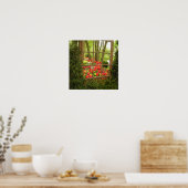 Tulip-Fenster Poster (Küche)