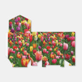 Tulip Festival Design Geschenkschachtel (Ungefaltet)
