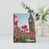 Tulip Festival in Ottawa Kanada Postkarte (Stehend Vorderseite)