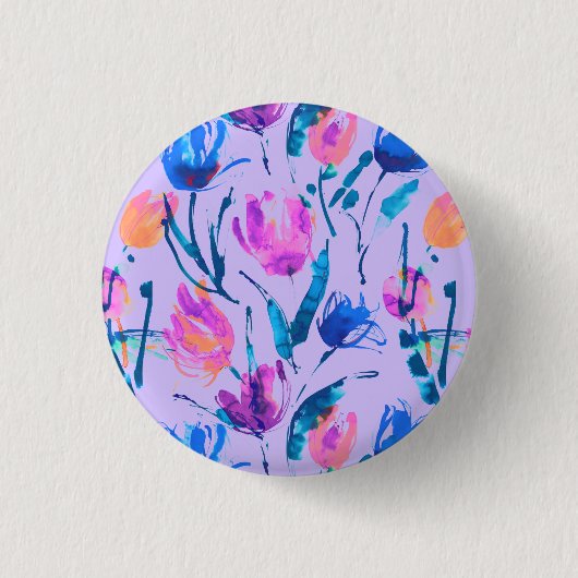Tulip-Fieber Button (Vorderseite)