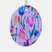 Tulip-Fieber Keramik Ornament (Rechts)
