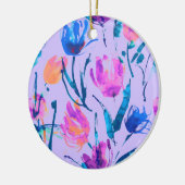 Tulip-Fieber Keramik Ornament (Links)