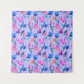 Tulip-Fieber Wandteppich (Vorderseite)