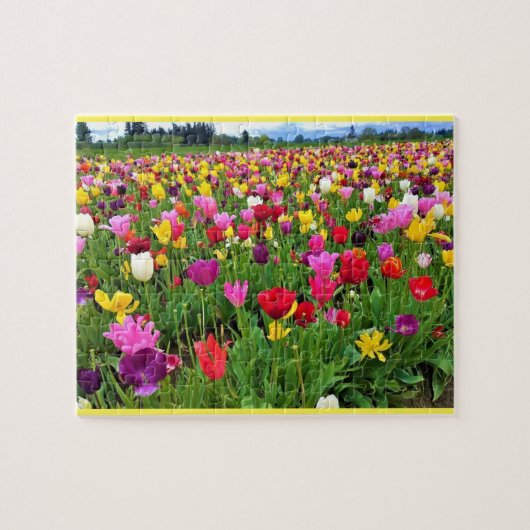 Tulip Field, Oregon Puzzle (Horizontal)