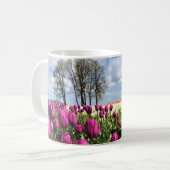 Tulip Field with Kite, Oregon Kaffeetasse (Vorderseite Links)