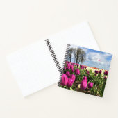 Tulip Field with Kite, Oregon Notizblock (Innenseite)