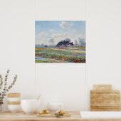 Tulip Fields bei Sassenheim von Claude Monet Poster (Küche)