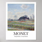 Tulip Fields bei Sassenheim von Claude Monet Poster (Vorne)