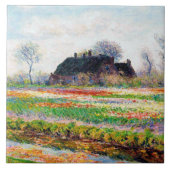 Tulip Fields in den Niederlanden, Monet Fliese (Vorderseite)