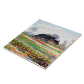 Tulip Fields in den Niederlanden, Monet Fliese (Seite)