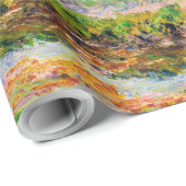 Tulip Fields in den Niederlanden, Monet Geschenkpapier (Rolleneckpunkt)