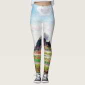 Tulip Fields in den Niederlanden, Monet Leggings (Vorderseite)