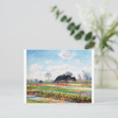 Tulip Fields in den Niederlanden, Monet Postkarte (Stehend Vorderseite)
