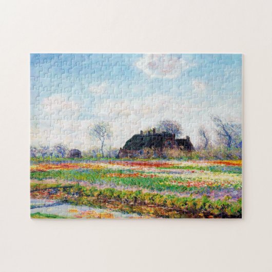 Tulip Fields in den Niederlanden, Monet Puzzle (Horizontal)