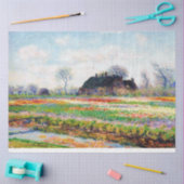 Tulip Fields in den Niederlanden, Monet Seidenpapier (Basteln)