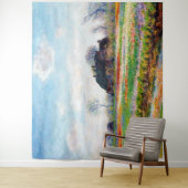 Tulip Fields in den Niederlanden, Monet Wandteppich (Beispiel)