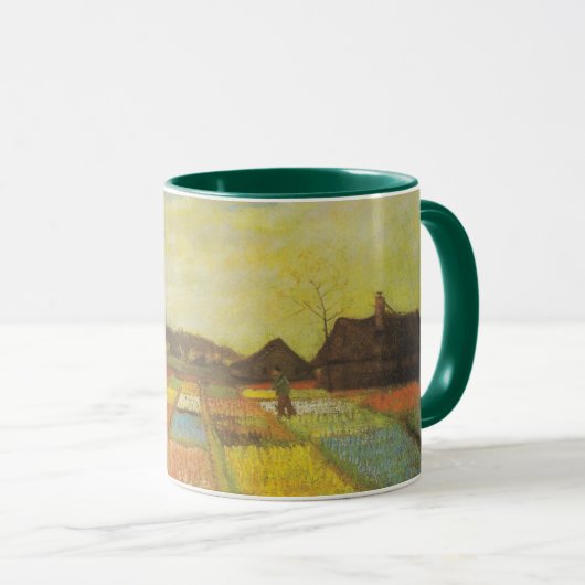 Tulip Fields von Vincent van Gogh Tasse (VorderseiteRechts)