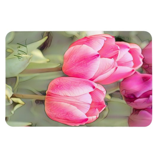 Tulip [Flex Foto Magnet] Magnet (Horizontal)
