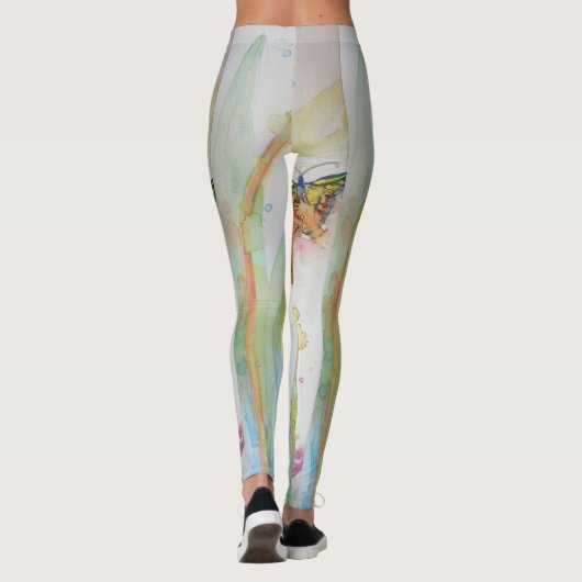 Tulip Flora und Fauna Leggings (Rückseite)