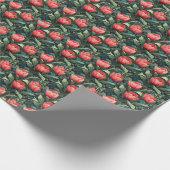 Tulip Floral Geschenkpapier (Ecke)