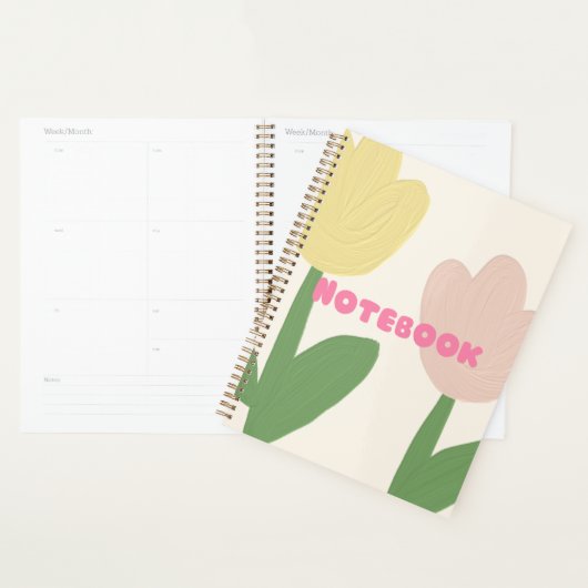 Tulip Floral Notebook - Elegant zum Schreiben & No Planer (Anzeige)