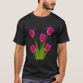 Tulip Flower Botanical For T-Shirt (Vorderseite)