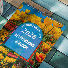 Tulip Flowers Affirmation New Beginnings Deep Love Kalender