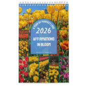 Tulip Flowers Affirmation New Beginnings Deep Love Kalender (Titelbild)