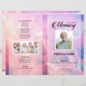 Tulip Funeral Template (Vorne/Hinten)