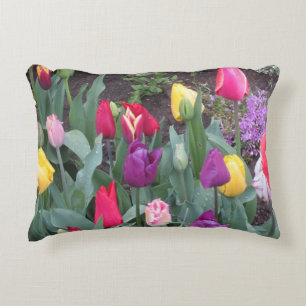 Tulip Garden Accent Kissen