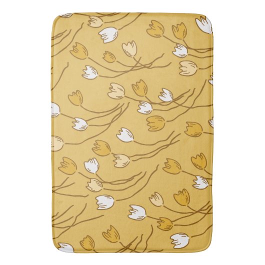 Tulip Garden Badematte (Vorderseite Vertikal)