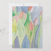 Tulip Garden Einladung (Vorderseite)