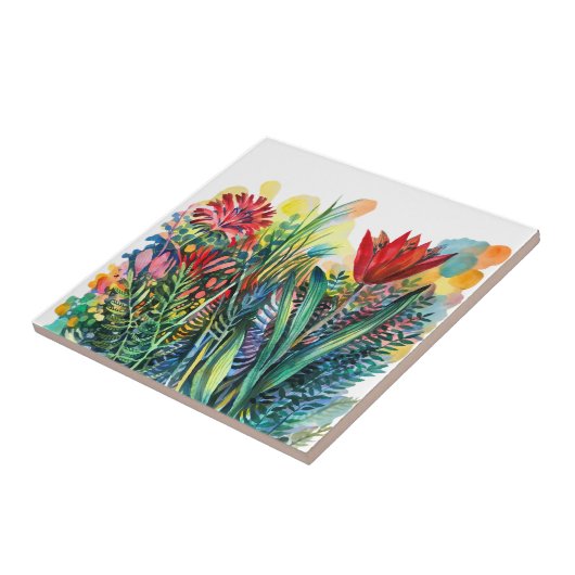 Tulip Garden Fliese (Seite)