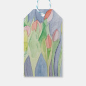 Tulip Garden Geschenkanhänger (Rückseite)