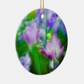 Tulip garden, Giverny, Frankreich Keramikornament (Rechts)