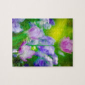 Tulip garden, Giverny, Frankreich Puzzle (Horizontal)