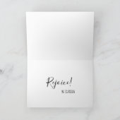 Tulip Garden Happy Ostersegnung Feiertagskarte (Innenseite)