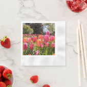 Tulip Garden Paper Napkin Serviette (Beispiel)