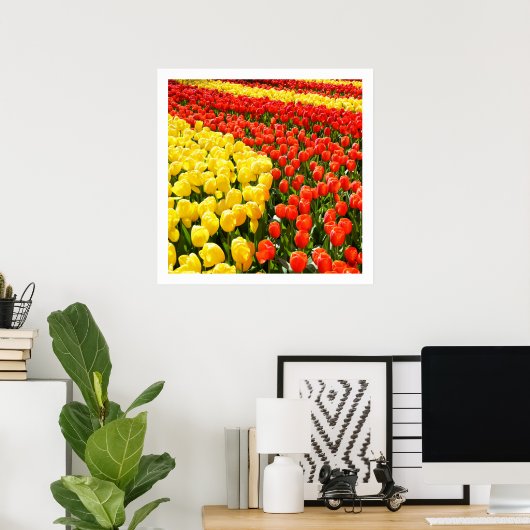 Tulip Garden Poster (Heimbüro)