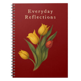 Tulip Garden Reflections — Luxe Journal Notizblock