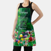 Tulip Garden Scripting Personalisiert Schürze (InSitu)