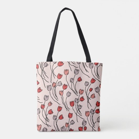 Tulip Garden Tasche (Rückseite)