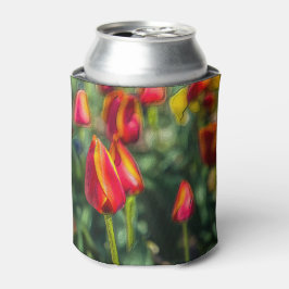 Tulip Garden Textured Dosenkühler