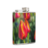 Tulip Garden Textured Flachmann (Rechts)