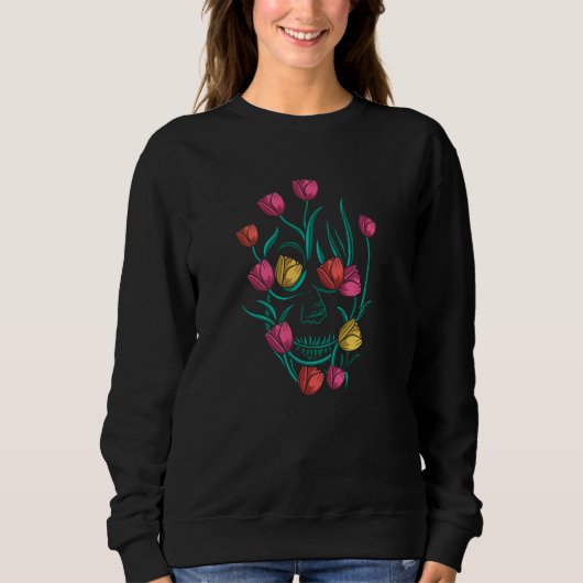 Tulip Gardening Garden Gardener Tulips Sweatshirt (Vorderseite)