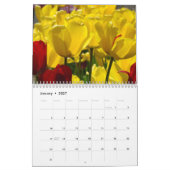 Tulip Gardens Blume Locarno Kalender (Jan 2027)