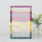 Tulip-Gartenanlage im Skagital, Briefpapier (Stehend Vorderseite)