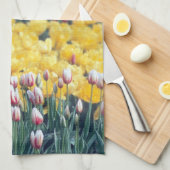 Tulip-Gartenanlage im Skagital, Geschirrtuch (Viertel Falte)